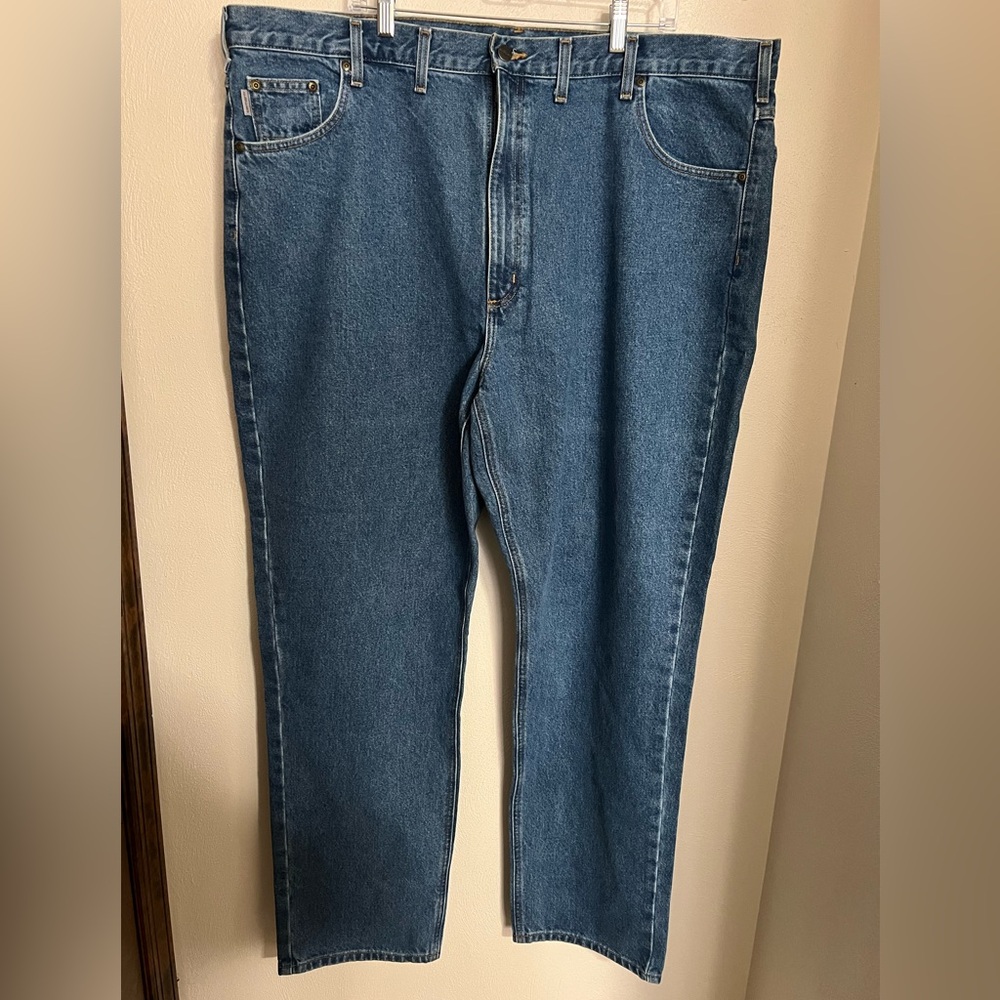 CARHARTT Workwear‎ Traditional Fit Straight Leg Denim Jeans Men's Size 46x34
